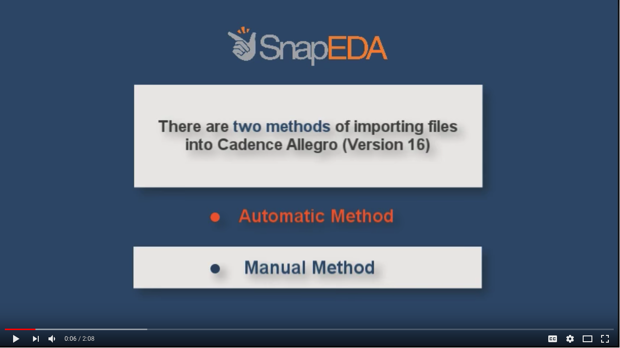 How to import OrCAD Model